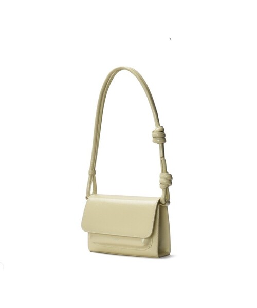4OUR B（サビ）の「Bona Rope Bag (5colors)（ショルダーバッグ・レディース・チョコ/ブラック/アイボリー系/レッド/ホワイト・FREE）」の4枚目の写真