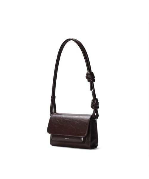 4OUR B（サビ）の「Bona Rope Bag (5colors)（ショルダーバッグ・レディース・チョコ/ブラック/アイボリー系/レッド/ホワイト・FREE）」の3枚目の写真