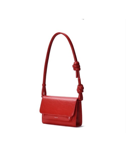 4OUR B（サビ）の「Bona Rope Bag (5colors)（ショルダーバッグ・レディース・チョコ/ブラック/アイボリー系/レッド/ホワイト・FREE）」の5枚目の写真