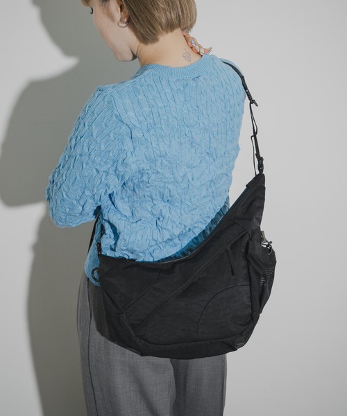 THE GOODLAND MARKET(ザグッドランドマーケット)の「F/CE. TWILL MINI SHOULDER BAG(ショルダーバッグ・メンズ・ベージュ/ブラック・FREE)」の2枚目の写真