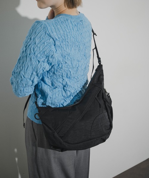 THE GOODLAND MARKET(ザグッドランドマーケット)の「F/CE. TWILL MINI SHOULDER BAG(ショルダーバッグ・メンズ・ベージュ/ブラック・FREE)」の7枚目の写真