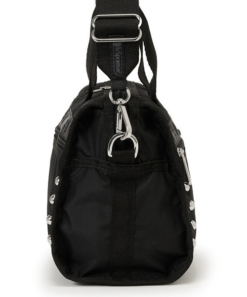 LeSportsac(レスポートサック)の「STUDS MINI DUFFEL CRSSBDY ブラックスタッズ(ショルダーバッグ・レディース・ブラック・FREE)」の5枚目の写真