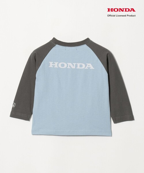 green label relaxing(グリーンレーベルリラクシング)の「【別注】<URBAMENT>Honda ラグラン Tシャツ / キッズ 100cm-130cm(Tシャツ/カットソー・キッズ・ダークグレー/ケリーグリーン/ブラウン系・110cm/100cm/120cm/130cm)」の11枚目の写真