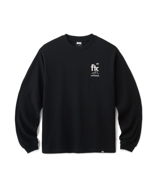 FTC（エフティーシー）の「MAP L/S TEE（Tシャツ/カットソー・メンズ・ラベンダー/ホワイト/ブラック・MEDIUM/LARGE/X-LARGE）」の2枚目の写真