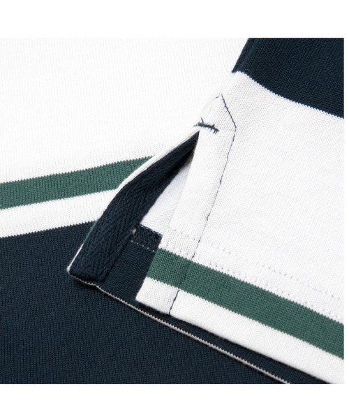 AAPE BY A BATHING APE（エーエイプバイアベイシングエイプ）の「AAPE LAYERED LONG SLEEVE POLO（ポロシャツ・メンズ・ブルー系その他3・LARGE/MEDIUM）」の2枚目の写真