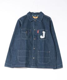 ANPANMAN KIDS COLLECTION（アンパンマンキッズコレクション）の「ジャムおじさん刺繍カバーオール 大人（デニムジャケット）」