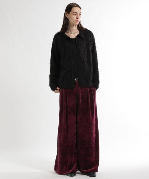 HARE(ハレ)の「DABOルーズベロアワイドパンツ(HARE)(その他パンツ・メンズ・グレー/ブラック/レッド・SMALL/MEDIUM)」の19枚目の写真