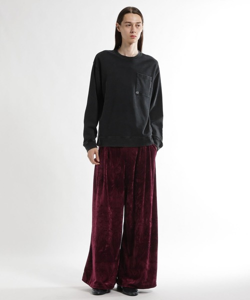 HARE(ハレ)の「DABOルーズベロアワイドパンツ(HARE)(その他パンツ・メンズ・グレー/ブラック/レッド・SMALL/MEDIUM)」の20枚目の写真