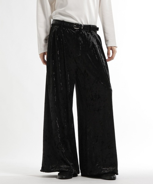 HARE(ハレ)の「DABOルーズベロアワイドパンツ(HARE)(その他パンツ・メンズ・グレー/ブラック/レッド・SMALL/MEDIUM)」の21枚目の写真