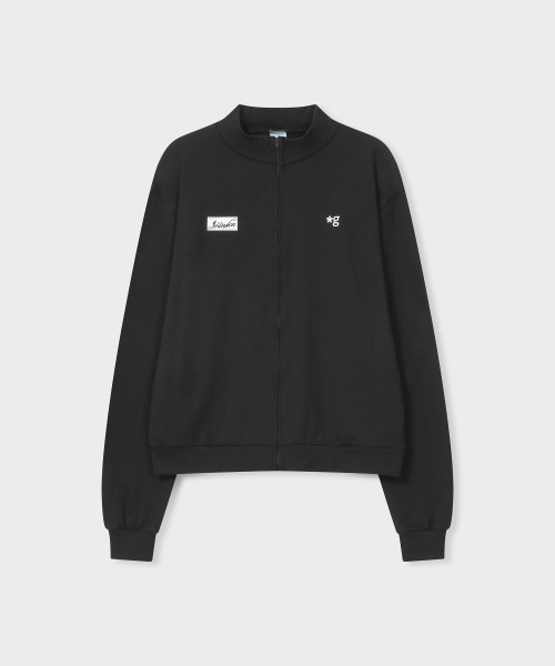 GRUNDEN(グルンデン)の「リブフルジップアップ (BLACK)_GCCUJJP04BK(ナイロンジャケット・レディース・その他・OS)」の1枚目の写真