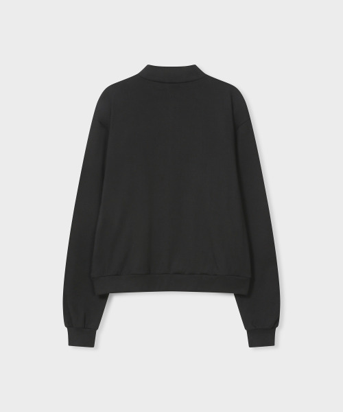 GRUNDEN(グルンデン)の「リブフルジップアップ (BLACK)_GCCUJJP04BK(ナイロンジャケット・レディース・その他・OS)」の2枚目の写真