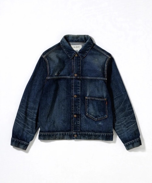 ANACHRONORM】DAMAGED DENIM JACKET（ブルゾン）｜Anachronorm