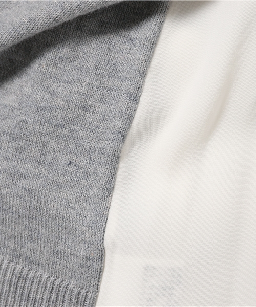 FIGARO Paris(フィガロパリ)の「コットンカシミヤ ドルマンニット◆(ニット/セーター・レディース・グレー/バーガンディー/ホワイト・FREE)」の10枚目の写真