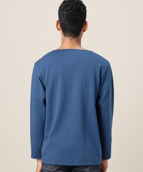 ORCIVAL(オーシバル)の「<ORCIVAL(オーシバル)> BOAT CUT/カットソー◆(Tシャツ/カットソー・メンズ・ブラック/ロイヤルブルー・3/4/5)」の3枚目の写真