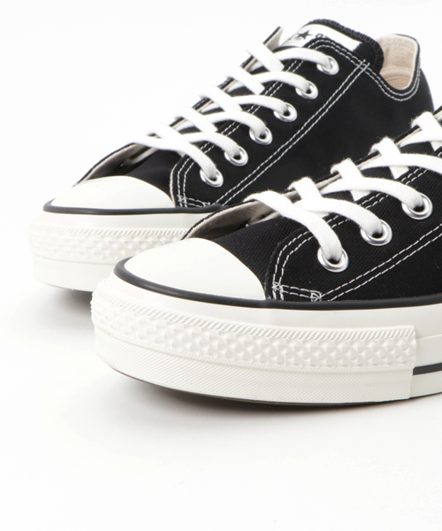 CONVERSE ALL STAR（コンバースオールスター）の「日本製 ユニセックス コンバース オールスター ローカット CONVERSE CANVAS ALL STAR J OX 32167431（スニーカー・メンズ・ブラック・28cm/27cm/29cm/26.5cm/27.5cm/24cm/24.5cm/23.5cm/26cm/23cm）」の6枚目の写真