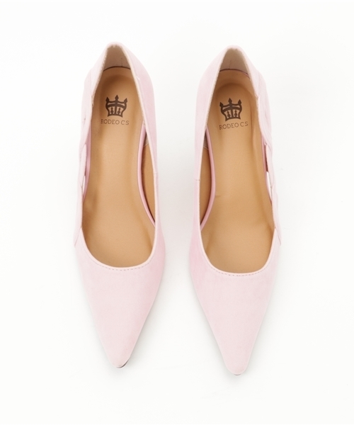 RODEO CROWNS WIDE BOWL（ロデオクラウンズワイドボウル）の「BRAID パンプス（パンプス・レディース・ピンク/キャメル/ターコイズブルー・SMALL/LL/LARGE）」の6枚目の写真