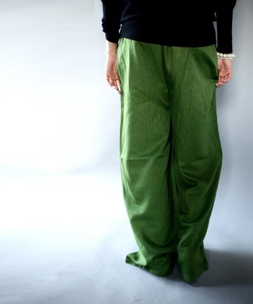 antiqua（アンティカ）の「ワイドパンツ（その他パンツ・レディース・グリーン系その他/グレー系その他・M）」の10枚目の写真