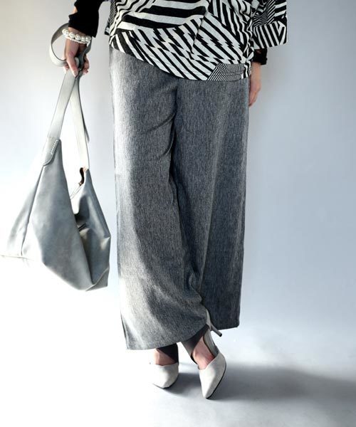 antiqua（アンティカ）の「ワイドパンツ（その他パンツ・レディース・グリーン系その他/グレー系その他・M）」の11枚目の写真