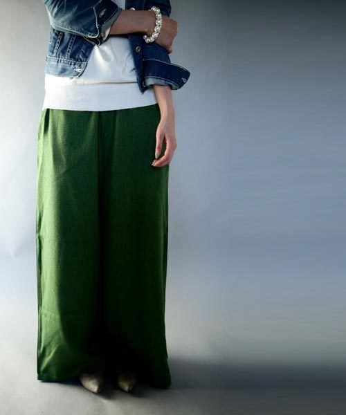 antiqua（アンティカ）の「ワイドパンツ（その他パンツ・レディース・グリーン系その他/グレー系その他・M）」の12枚目の写真