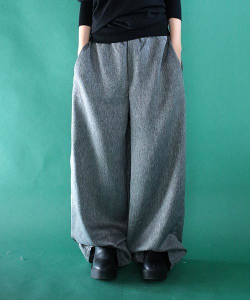 antiqua（アンティカ）の「ワイドパンツ（その他パンツ・レディース・グリーン系その他/グレー系その他・M）」の19枚目の写真