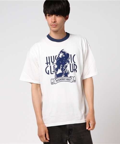 HYSTERIC GLAMOUR（ヒステリックグラマー）の「HYS CRAFT プリント Tシャツ（Tシャツ/カットソー・メンズ・レッド/ブラック/ネイビー・X-SMALL/MEDIUM/LARGE/SMALL）」の2枚目の写真