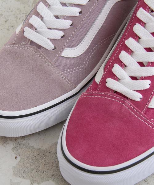 VANS（バンズ）の「【国内exclusive】＜VANS（バンズ）＞∴OLD SKOOL オールドスクール/スニーカー：（スニーカー・レディース・ライラック/ピンク・5h/6/6h/5/4h）」の11枚目の写真