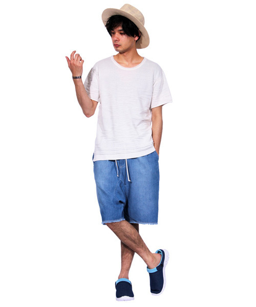 8(eight)(エイト)の「スリッポン サンダル メンズ スリッポン(サンダル・メンズ・インディゴブルー/グレー/ブラック/ブルー/カモフラージュ・SMALL/LARGE/X-LARGE/MEDIUM)」の9枚目の写真