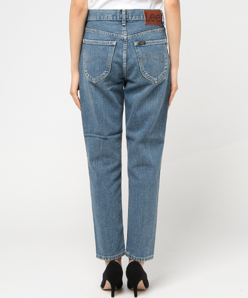 Lee（リー）の「【HERS 12月号掲載】【otonaMUSE 12月号掲載】Lee/別注NEW SLIM TAPERED（デニムパンツ・レディース・ブラック/グレー/ブルー・MEDIUM/SMALL/X-SMALL）」の10枚目の写真