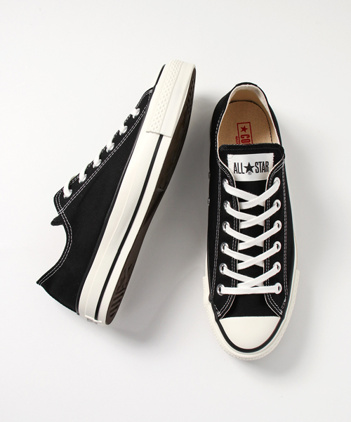 CONVERSE(コンバース)の「◇CONVERSE CANVAS ALL STAR J OX / コンバース オールスター ロー(スニーカー・メンズ・ブラック・26cm/27cm/27.5cm/28cm/26.5cm)」の4枚目の写真