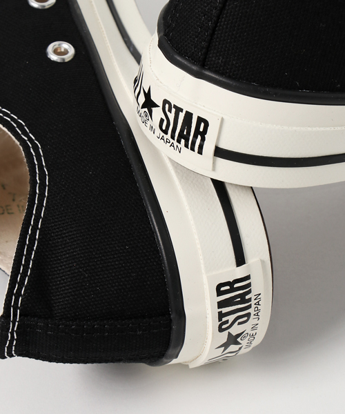 CONVERSE(コンバース)の「◇CONVERSE CANVAS ALL STAR J OX / コンバース オールスター ロー(スニーカー・メンズ・ブラック・26cm/27cm/27.5cm/28cm/26.5cm)」の2枚目の写真