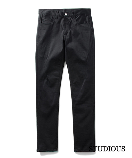 Name.(ネーム)の「【Name.】STRETCH CHINO SKINNY PANTS/ストレッチチノスキニーパンツ(チノパンツ・メンズ・ブラック/ネイビー・2/0/1)」の3枚目の写真