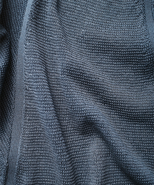 SHAREEF（シャリーフ）の「IRREGULAR KNITTING DOLMAN P/O（ニット/セーター・メンズ・ブラック/ダークグリーン/パープル・1/2）」の17枚目の写真