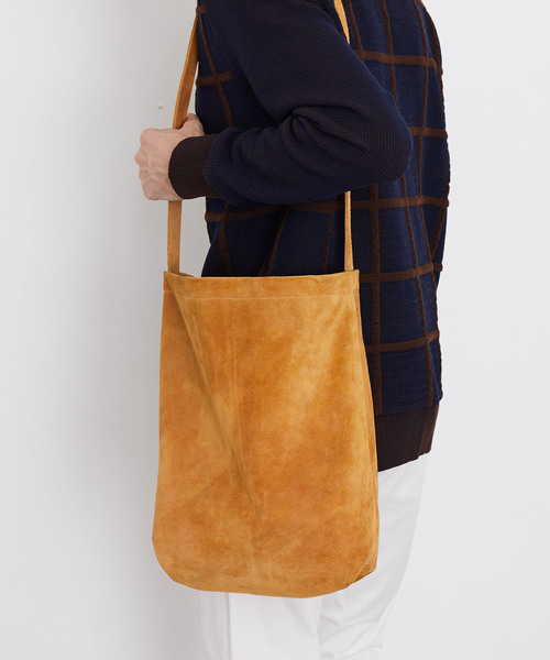 UNITED TOKYO（ユナイテッドトウキョウ）の「スエードショルダーバック（ショルダーバッグ・メンズ・ピンク/イエロー/ブルー/ブラック・FREE）」の6枚目の写真