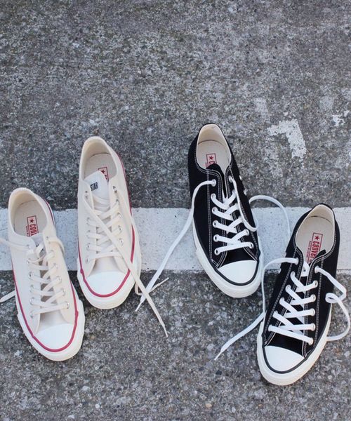 JOURNAL STANDARD（ジャーナルスタンダード）の「【CONVERSE/コンバース】CANVAS ALLSTAR J OX:オールスターローカット#（スニーカー・レディース・ホワイト/ブラック・23cm/23.5cm/24cm/24.5cm/25cm）」の9枚目の写真