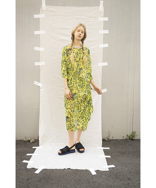 ZUCCA zip one pieceワンピース シースルー コート ズッカ ZUCCA zip one pieceワンピース シースルー コート ズッカ