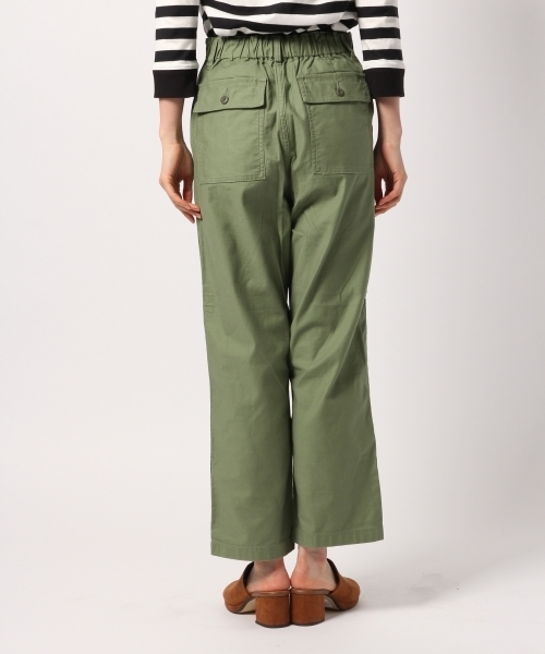 GLOBAL WORK（グローバルワーク）の「ベイカーストレートパンツ/780766（その他パンツ・レディース・カーキ/ベージュ・LARGE/MEDIUM）」の6枚目の写真