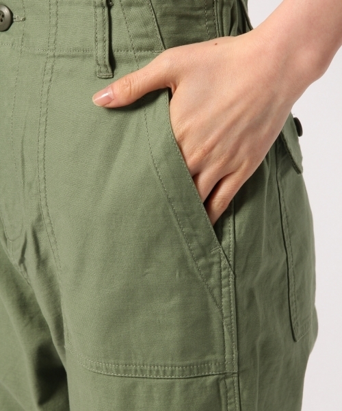 GLOBAL WORK（グローバルワーク）の「ベイカーストレートパンツ/780766（その他パンツ・レディース・カーキ/ベージュ・LARGE/MEDIUM）」の8枚目の写真