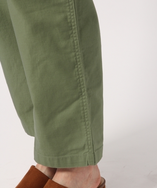 GLOBAL WORK（グローバルワーク）の「ベイカーストレートパンツ/780766（その他パンツ・レディース・カーキ/ベージュ・LARGE/MEDIUM）」の9枚目の写真