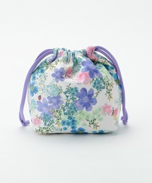 ANNA SUI mini（アナスイ・ミニ）の「花柄きんちゃくポーチ