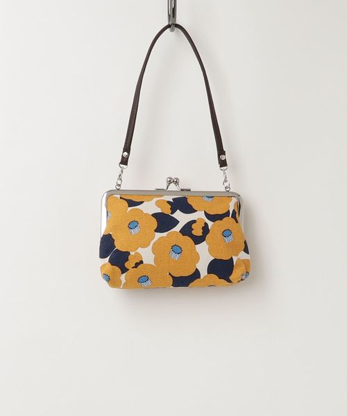 カヤ（カヤ）の「【カヤ】帆布堂 花衣がま口ハンドバッグ（ハンドバッグ・レディース・ブルー/グリーン/レッド/オレンジ/ピンク・FREE）」の12枚目の写真