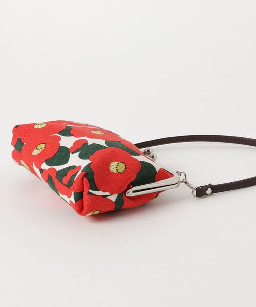 カヤ（カヤ）の「【カヤ】帆布堂 花衣がま口ハンドバッグ（ハンドバッグ・レディース・ブルー/グリーン/レッド/オレンジ/ピンク・FREE）」の8枚目の写真