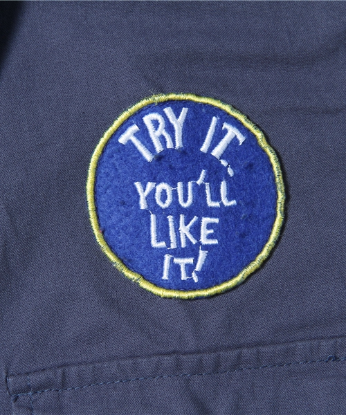 WEGO（ウィゴー）の「WEGO/ボーイスカウトシャツ（S）（シャツ/ブラウス・レディース・カーキ/ネイビー/ライトピンク・FREE）」の11枚目の写真