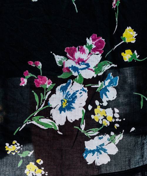 natural couture（ナチュラルクチュール）の「コットンボイルフラワーワンピ（ワンピース・レディース・オフホワイト/ブラック/レッド・FREE）」の11枚目の写真