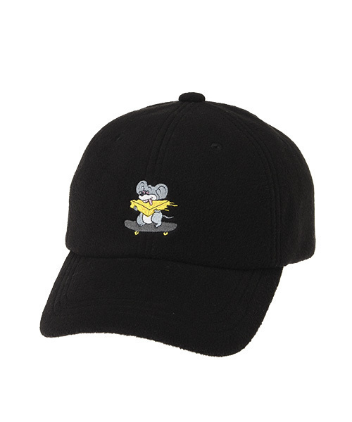 Candy Stripper（キャンディストリッパー）の「GRINNING RAT FLEECE キャップ（キャップ・レディース・ブラック/ネイビー/ピンク・FREE）」の2枚目の写真