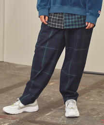 MONKEY TIME | ＜monkey time＞ TW TARTAN CHECK WIDE 1P PANTS/チェックパンツ(その他パンツ)