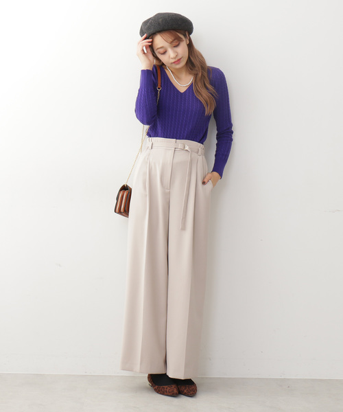 N.（N. Natural Beauty Basic）（エヌエヌナチュラルビューティーベーシック）の「バスクベレー（ハンチング/ベレー帽・レディース・ブラック/ブラウン/グリーン/グレー系その他・FREE）」の10枚目の写真