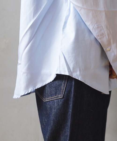 トップス AURALEE 18AW FINX SHUTTLE OX BD SHIRT AURALEE 18AW FINX-SHUTTLE-OX-BD SHIRTS