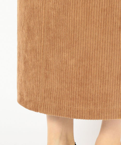 SHIPS（シップス）の「コーデュロイベルトスカート（スカート・レディース・ネイビー/オフホワイト/キャメル・38/36）」の15枚目の写真