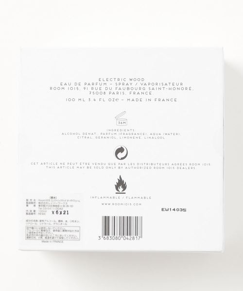 ROOM1015（ルームイチゼロイチゴー）の「Electric Wood eau de parfum