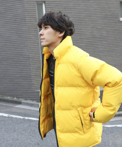 LAKOLE（ラコレ）の「【撥水】ファビュラスジャケット / LAKOLE（ダウンジャケット/コート・メンズ・ブラック/イエロー/ブルー・MEDIUM/LARGE）」の3枚目の写真